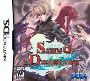 Sands of Destruction (USA) box cover front